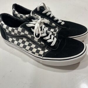 Vans Mens Off The Wall 500714 Black Casual Shoes Sneakers Size 12